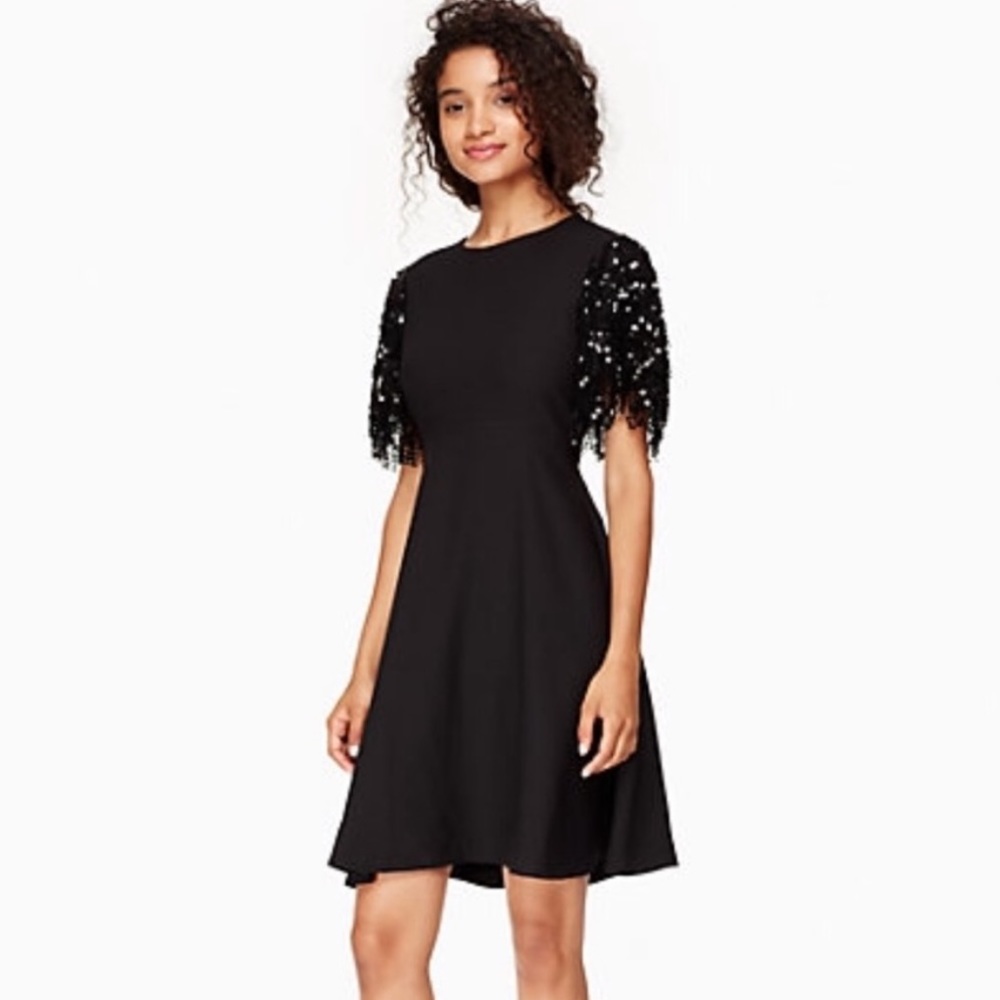 Kate Spade Sequin Fringe Swing Dress